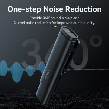 WM-10 Type C Akıllı Telefon ve Tabletler için Kablosuz Mikrofon