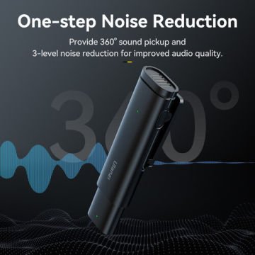 WM-10 Lightning Akıllı Telefon ve Tabletler için Kablosuz Mikrofon