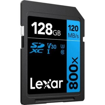 128GB High Performance 800x UHS-I SDXC Hafıza Kartı