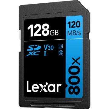 128GB High Performance 800x UHS-I SDXC Hafıza Kartı