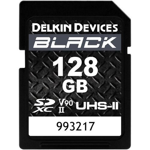 128GB Black UHS-II SDXC Hafıza Kartı