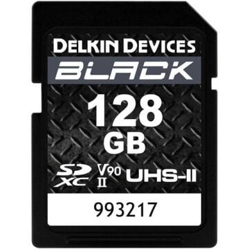 128GB Black UHS-II SDXC Hafıza Kartı