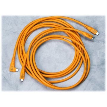Tether Pro Optima 10G USB-C to USB-C 1.8m Dik Açılı Bağlantı Kablosu