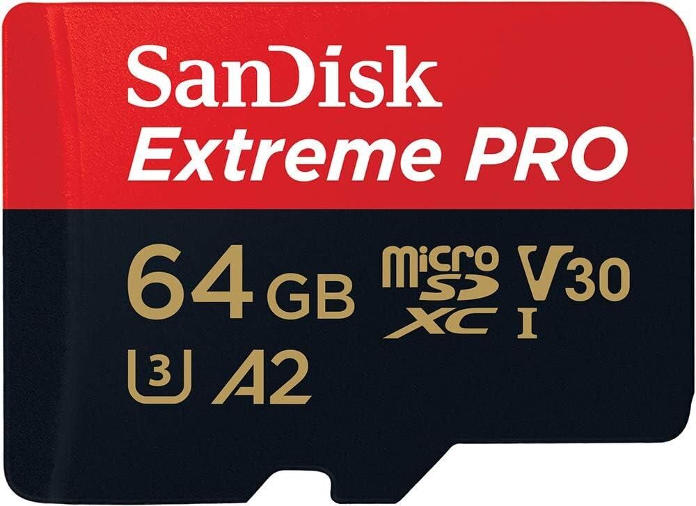 64GB Extreme Pro UHS-I MicroSDXC Hafıza Kartı