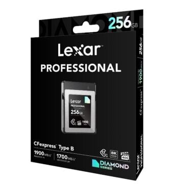 Professional 256GB CF Express Type B Diamond Serisi Hafıza Kartı