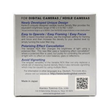 77mm Variable NDX Filtre