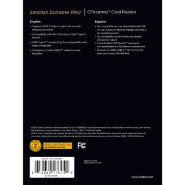 Extreme Pro CF Express Type B Kart Okuyucu