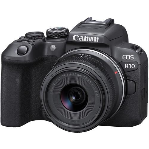 EOS R10 + RF-S 18-45 mm f/4.5-6.3 ıs STM Lens Kit