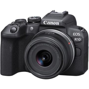EOS R10 + RF-S 18-45 mm f/4.5-6.3 ıs STM Lens Kit