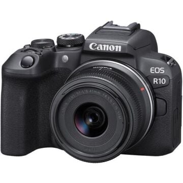 EOS R10 + RF-S 18-45 mm f/4.5-6.3 ıs STM Lens Kit