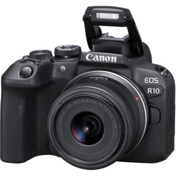 EOS R10 + RF-S 18-45 mm f/4.5-6.3 ıs STM Lens Kit