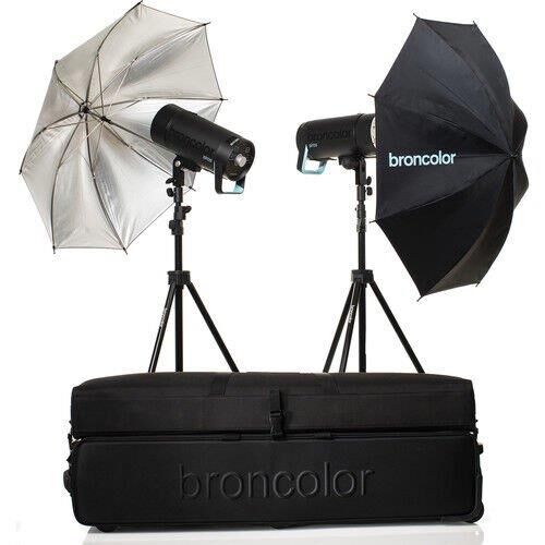 Broncolor Siros 400 Basic Kit 2 2 li Paraflaş Seti (31.660.XX)