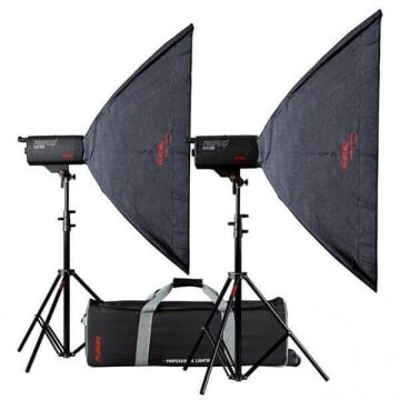 Pluskit-4 TR 400W/S Paraflaş Seti