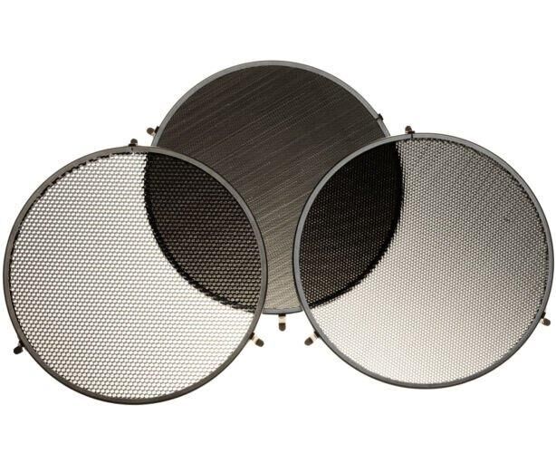 Broncolor P50 50 Derece Reflektör için 10/20/30 Derece Honeycomb Grid Kit (33.205.00)
