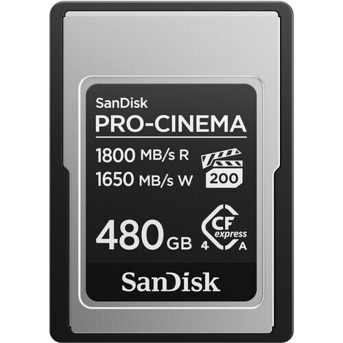 480GB Pro-Cinema CF Express Type A Hafıza Kartı