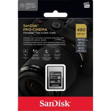 480GB Pro-Cinema CF Express Type A Hafıza Kartı