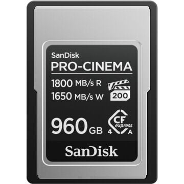 960GB Pro-Cinema CF Express Type A Hafıza Kartı