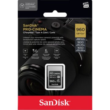 960GB Pro-Cinema CF Express Type A Hafıza Kartı