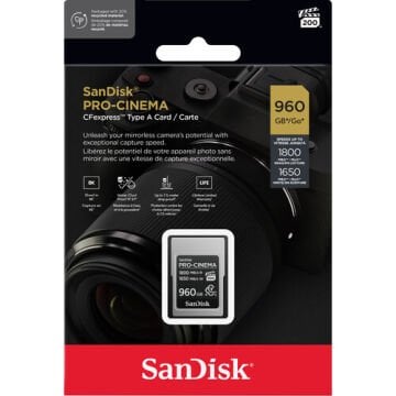 960GB Pro-Cinema CF Express Type A Hafıza Kartı