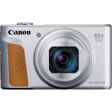 PowerShot SX740 HS Dijital Fotoğraf Makinesi (Gümüş)