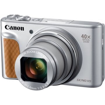 PowerShot SX740 HS Dijital Fotoğraf Makinesi (Gümüş)