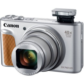 PowerShot SX740 HS Dijital Fotoğraf Makinesi (Gümüş)
