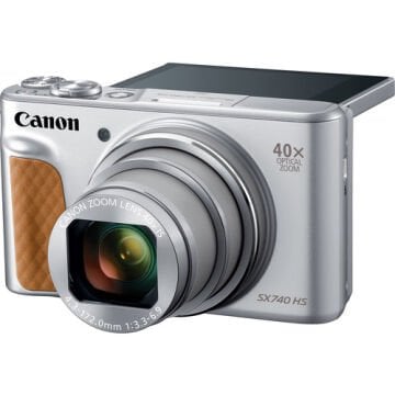 PowerShot SX740 HS Dijital Fotoğraf Makinesi (Gümüş)