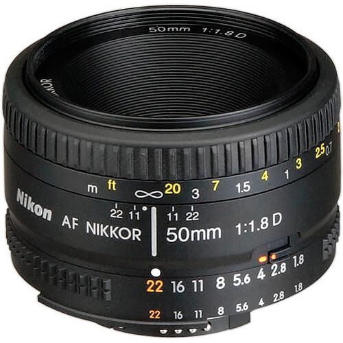 AF Nikkor 50mm F/1.8D Prime Lens
