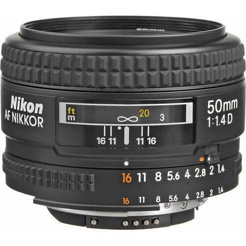 AF Nikkor 50mm F1.4D Prime Lens