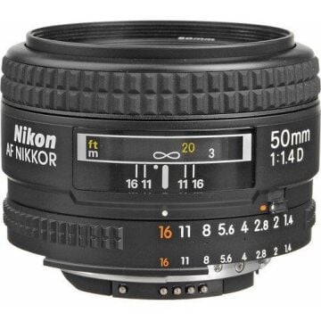 AF Nikkor 50mm F1.4D Prime Lens