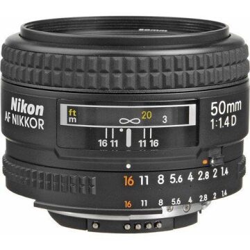 AF Nikkor 50mm F1.4D Prime Lens