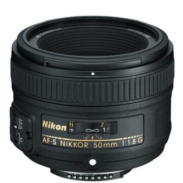 AF-S Nikkor 50mm f/1.8G Prime Lens