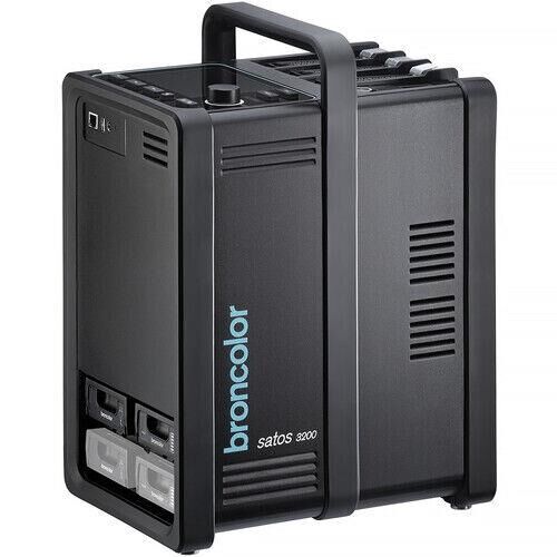 Broncolor Satos 3200 Power Pack - İki Batarya ve İki Güç Kaynağı Dahil (31.076.XX)