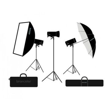 Broncolor Stelos 800L 3'lü Pro Kit (31.780.XX)