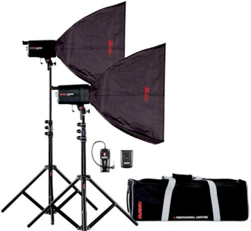 Comkit TR 200W 2’li Paraflaş Seti