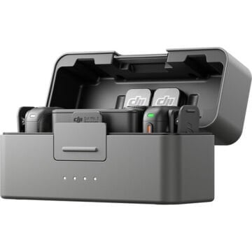 MIC 3 (2 TX + 1 RX + Charging Case) 2 Konuşmacılı Kablosuz Mikrofon Sistemi