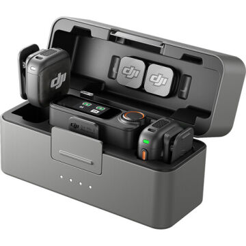 MIC 3 (2 TX + 1 RX + Charging Case) 2 Konuşmacılı Kablosuz Mikrofon Sistemi