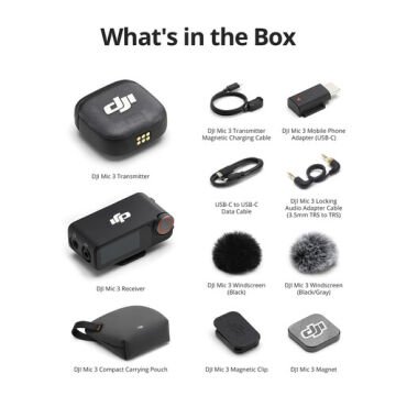 MIC 3 (1 TX + 1 RX) Tek Konuşmacılı Kablosuz Mikrofon Sistemi