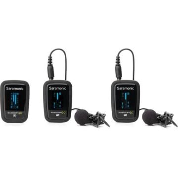 Blink 500 Pro X B2 (Tx+Tx+Rx) 2 Kişilik Kablosuz Yaka Mikrofonu Sistemi