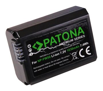 Premium Sony NP-FW50 Batarya