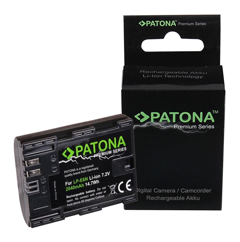 Premium Canon LP-E6N Batarya