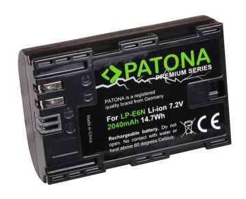 Premium Canon LP-E6N Batarya