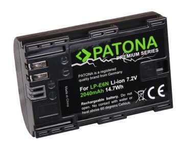 Premium Canon LP-E6N Batarya