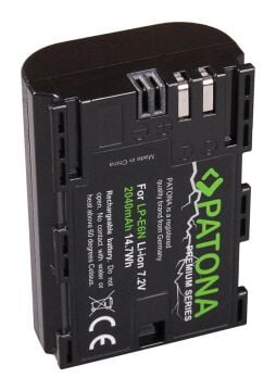 Premium Canon LP-E6N Batarya