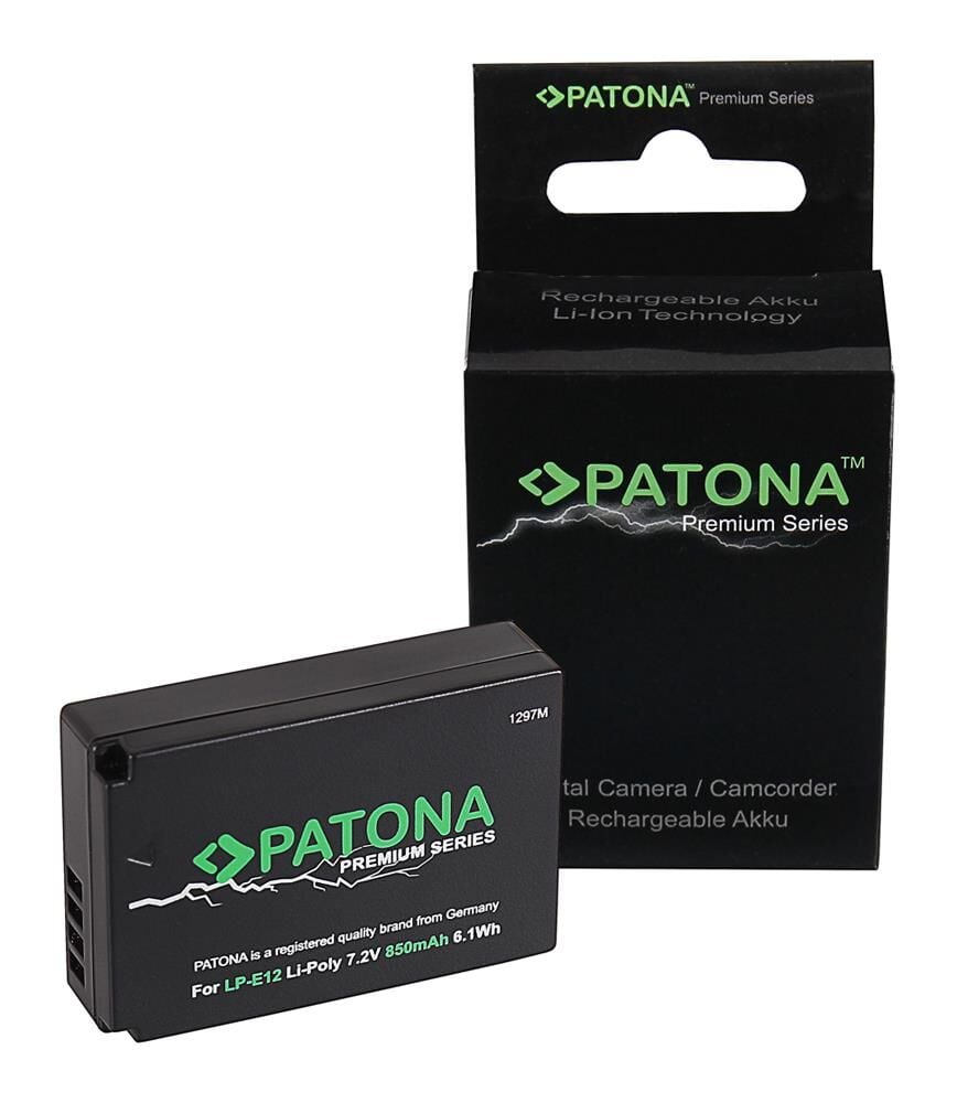 Premium Canon LP-E12 Batarya