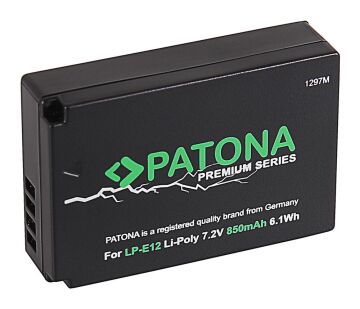 Premium Canon LP-E12 Batarya
