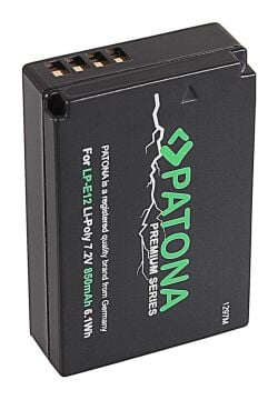 Premium Canon LP-E12 Batarya