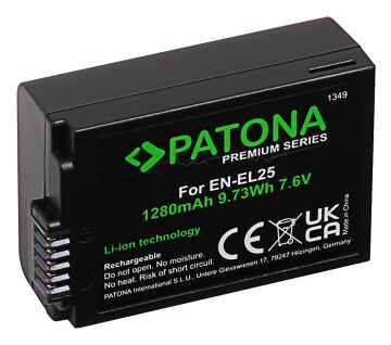 Premium Nikon EN-EL25 Batarya