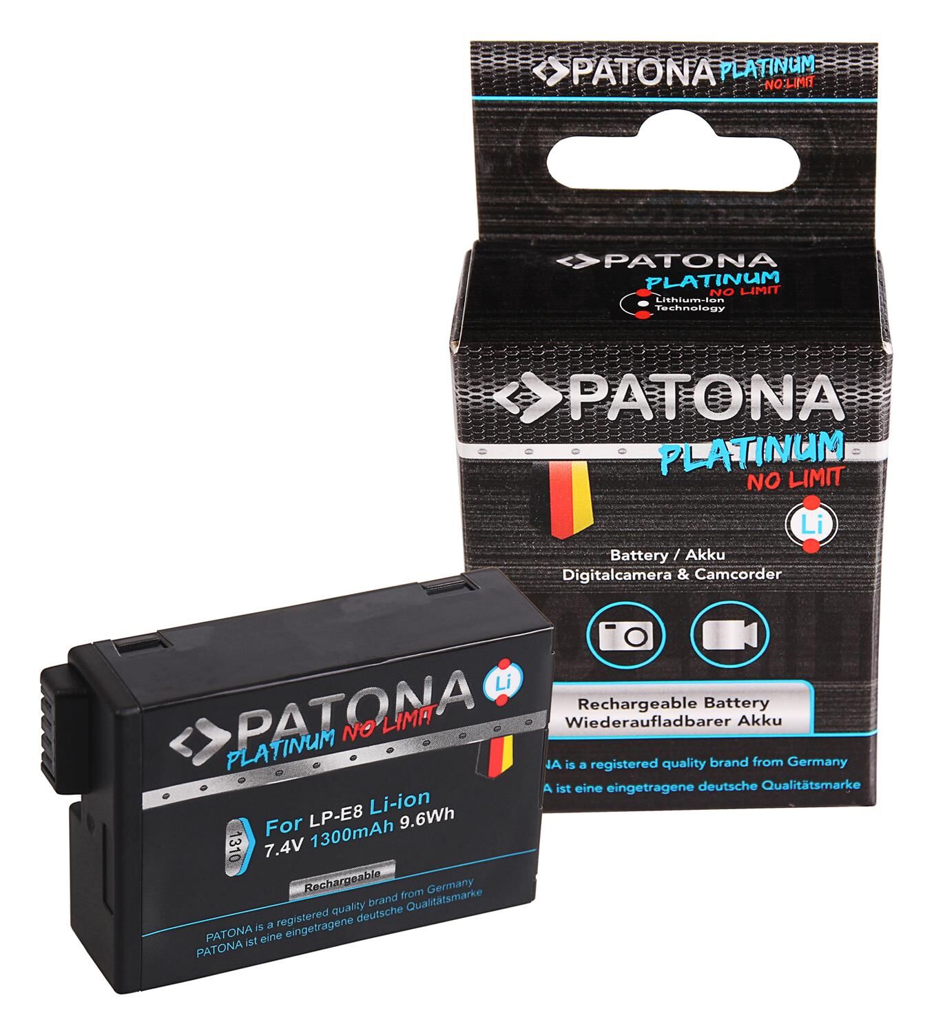Platinum Canon LP-E8 Batarya