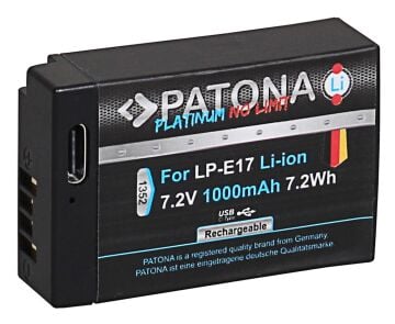 Platinum Canon LP-E17 Batarya